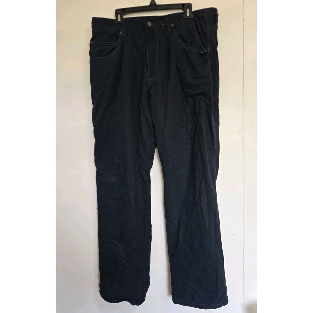 Smiths Pants Mens 38x32 1906 Premium Denim Workwear Navy Blue Work Outdoor